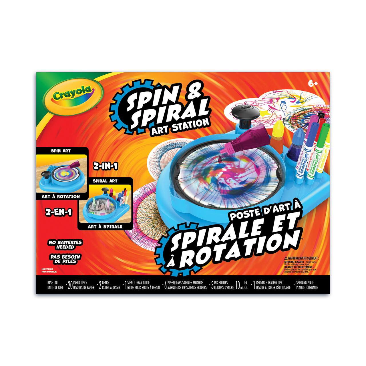 Crayola® Spin & Spiral Art Station